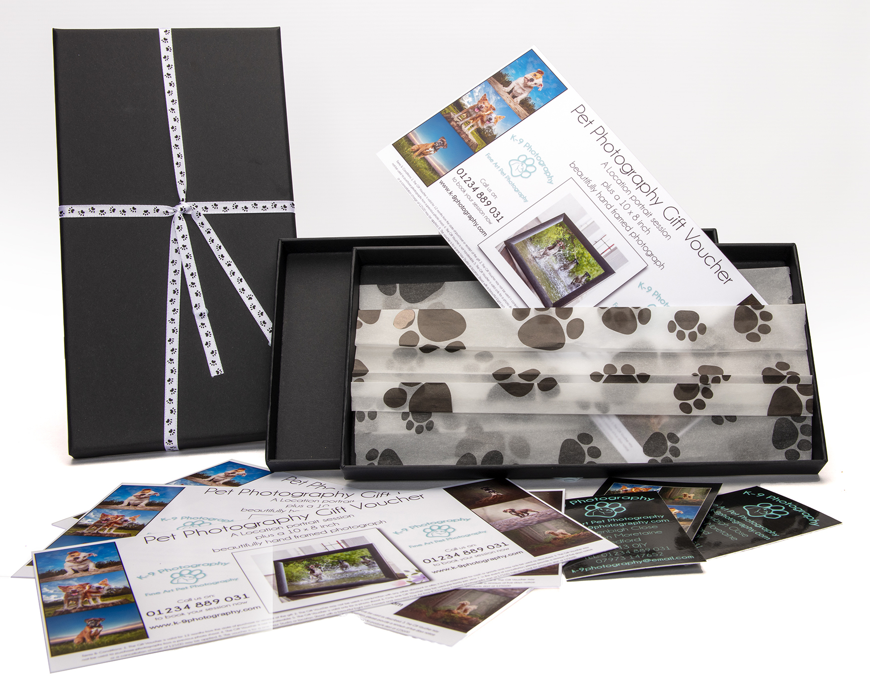 Buy a dog photography session gift vouchers